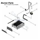 Raypak 200, 280, 350, 430 Gas Pool Heater Spare Parts with Diagrams - also RP2100 - Heater and Spa Parts