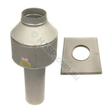 Raypak 200 - Draft Diverter Indoor Flue Kit - Draught Stack - Heater and Spa Parts