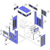 Raypak 430 Pool Heater Panels