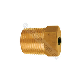 Raypak & Pentair Hi Limit Locator - Brass Plug 1/4" NPT Male to M4 Female Thread - Aftermarket - Heater and Spa Parts