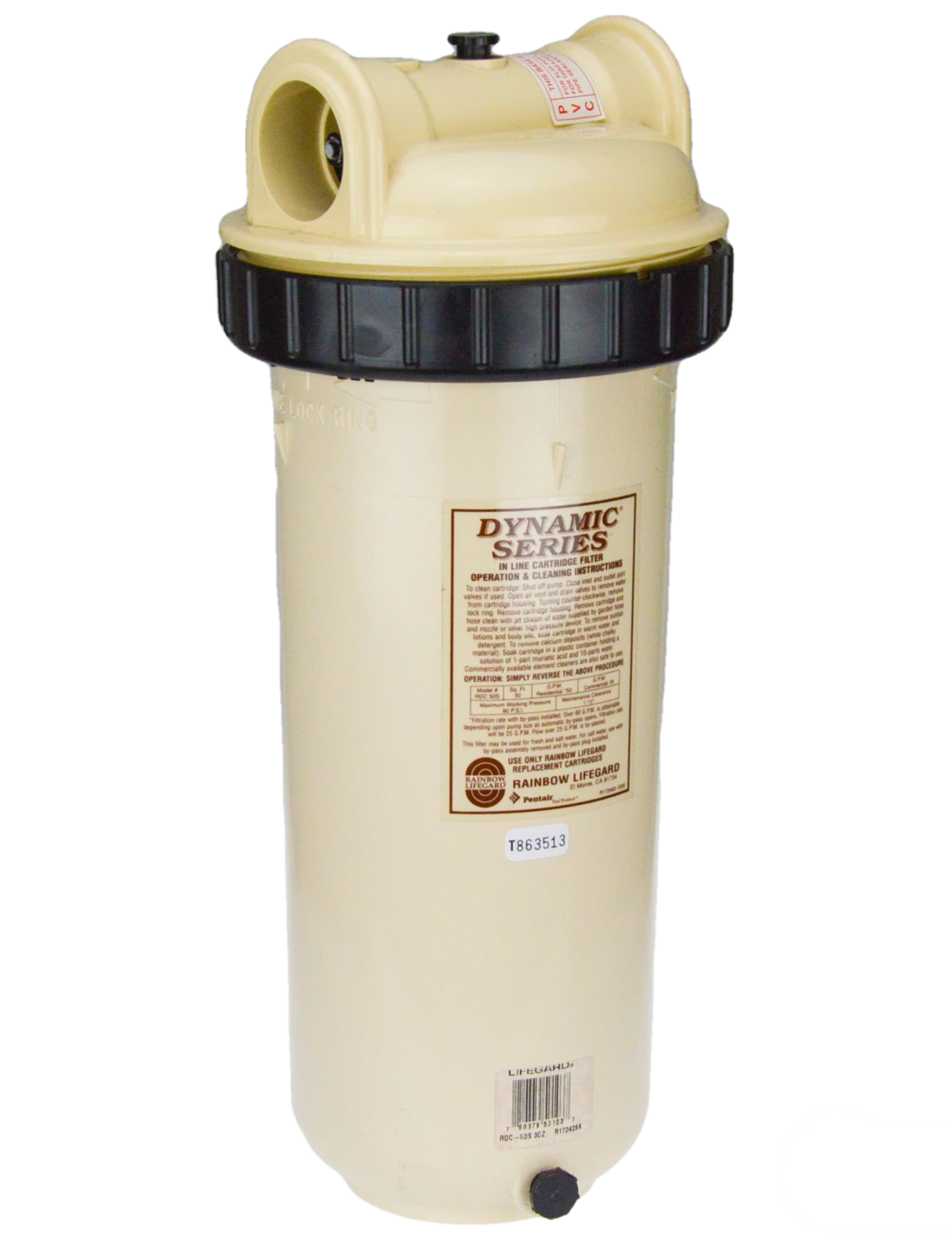 Waterway Waterco Rainbow Rdc 50 - Replacement Cartridge Filter 340Mm X 126Mm Filters