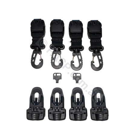 Replacement Clip-On Spa Cover Safe Clips - 4 pack - Tools