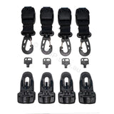 Replacement Clip-On Spa Cover Safe Clips - 4 Pack Tools