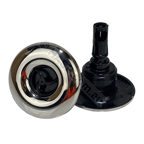 Rising Dragon 3’’ Single Pulse Jet Stainless Steel and Black