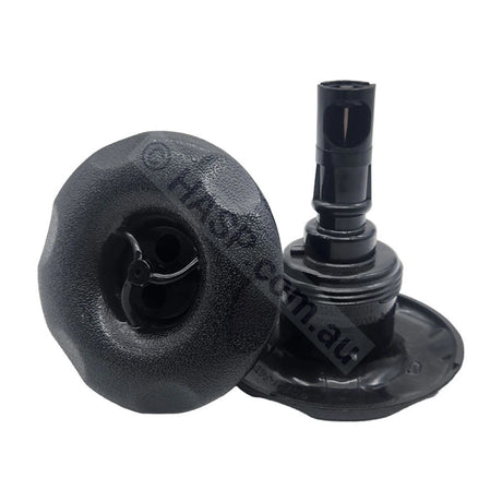 Rising Dragon 3’’ Twin Pulse Jet Scalloped Black