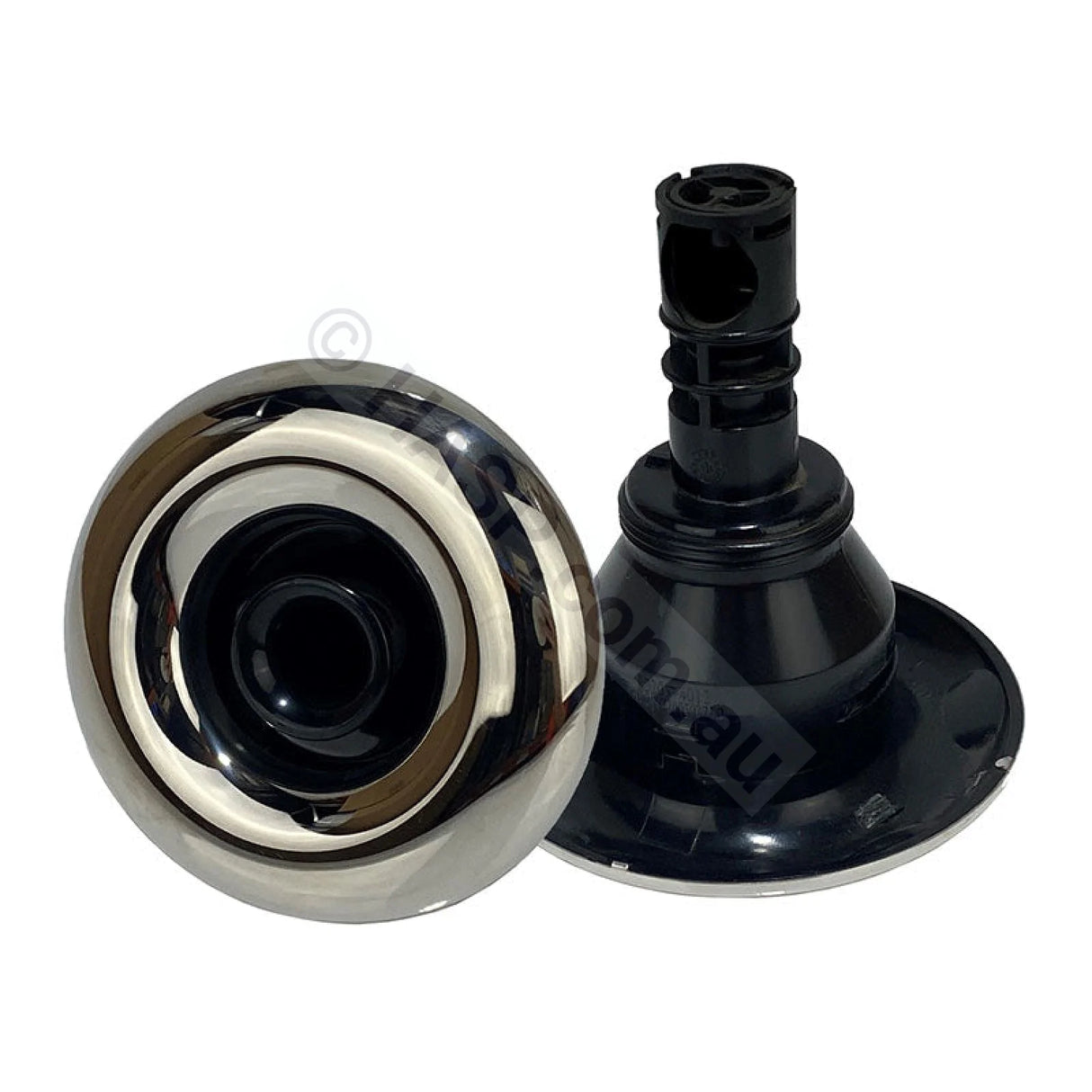 Rising Dragon 4’’ Directional Jet Stainless Steel and Black