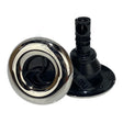 Rising Dragon 4’’ Single Pulse Jet Stainless Steel and Black