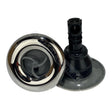 Rising Dragon 4’’ Single Pulse Jet Stainless Steel and Grey