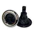 Rising Dragon 5’’ Single Pulse Jet Stainless Steel and Black