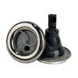Rising Dragon 5’’ Single Pulse Jet Stainless Steel and Grey