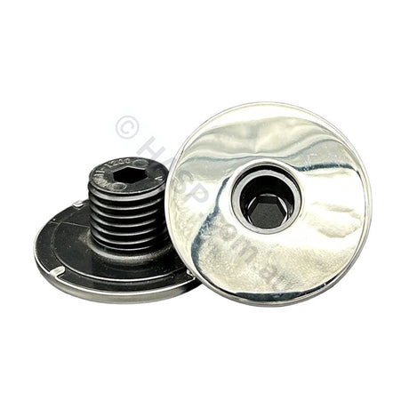 Rising Dragon Large Face Air Injector/Jet Stainless & Black