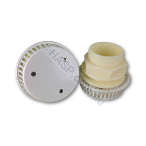 S&P Spa Bath Suction w/ Male Thread - 3 Screws - 40mm glue in or 50mm Male Thread
