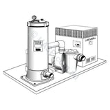 S&P Waterco AquaSwim Gas Spa Heater - Spare Parts - Heater and Spa Parts