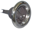 Hurricane Swirl Spa Jet - Charcoal & Stainless - 125mm / 127mm - Heater and Spa Parts