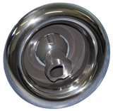 Hurricane Swirl Spa Jet - Charcoal & Stainless - 125mm / 127mm - Heater and Spa Parts