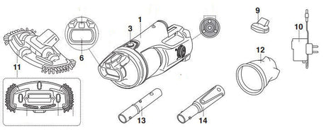 Telsa 30 / Vektro Z200 Spare Parts Vacuums