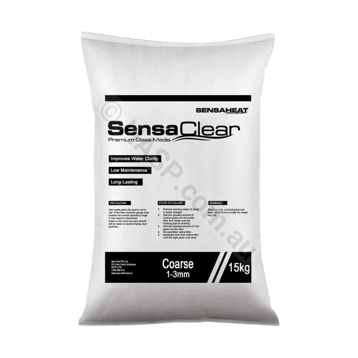 SensaClear Coarse Glass Media 15kg