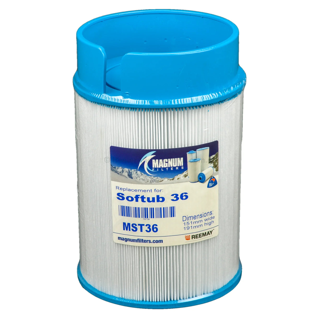 Softub Replacement Filter - Slip On 2003905 191Mm X 151Mm Cartridge Filters