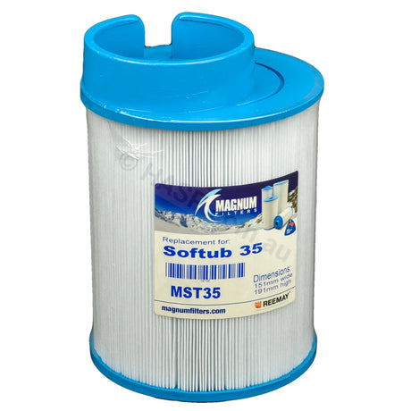 Softub Replacement Filter - Slip On 2005400 191Mm X 151Mm Offset Cartridge Filters