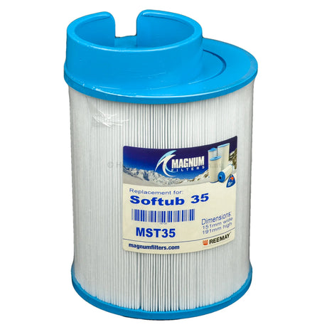Softub Replacement Filter - Slip On 2005400 191Mm X 151Mm Offset Cartridge Filters