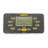 Rectangular Touchpad For Davey Spa-Quip Spapower 1200 Sp1200 - Keypad Control Panel