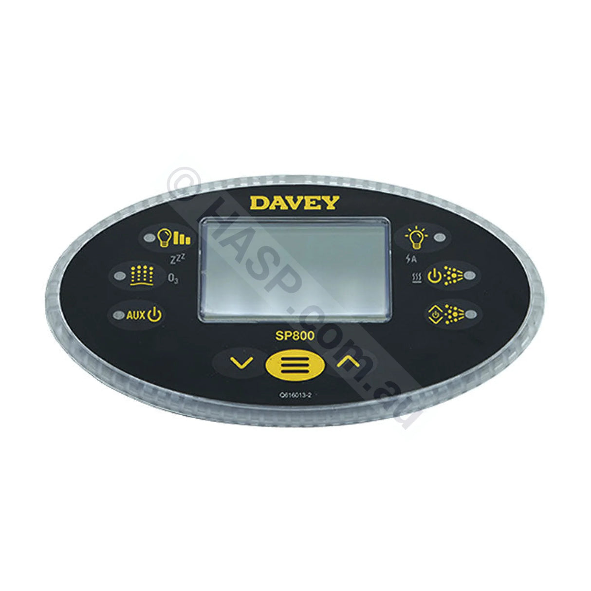 SP 800 Touchpad - Davey SpaQuip SpaPower 800 - Control Panel - Touchpad