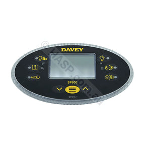 SP 800 Touchpad - Davey SpaQuip SpaPower 800 - Control Panel - Touchpad