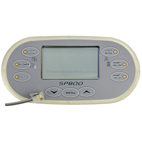 Racetrack Touchpad for Davey Spa Quip SpaPower 800 SP800 - Control Panel - Heater and Spa Parts