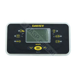 SP 800 Touchpad - Davey SpaQuip SpaPower 800 - Rectangle Style for Davey Spa Quip SP800 - Control Panel - Touchpad