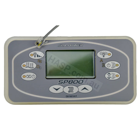 Rectangle Touchpad for Davey Spa Quip SpaPower 800 SP800 - Control Panel - Heater and Spa Parts
