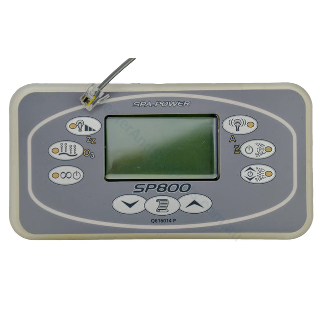 Rectangle Touchpad for Davey Spa Quip SpaPower 800 SP800 - Control Panel - Heater and Spa Parts