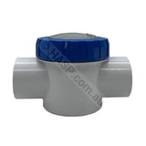 SP PoolQuip Davey SpaQuip Teflon Check Valve - 50mm - One-Way - Pool & Spa