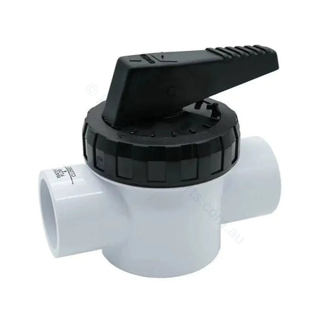 Sp Poolquip Davey Spaquip Teflon Valve - 40Mm 2-Way Pool & Spa