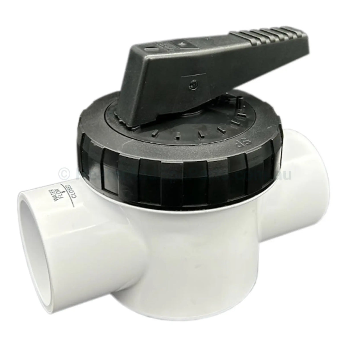 Sp Poolquip Davey Spaquip Teflon Valve - 50Mm 2 - Way Pool & Spa