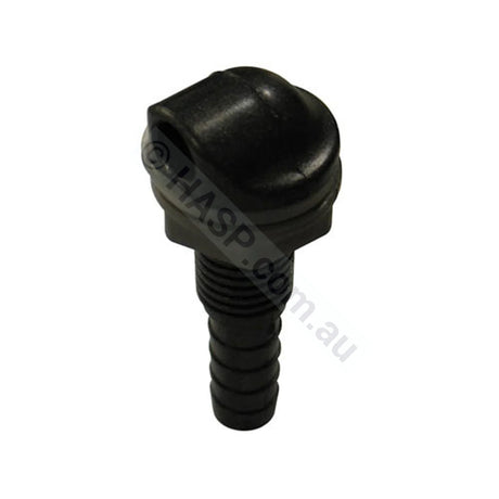 Waterway 90° Air Bleed Nozzle - Dark Grey