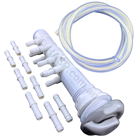 Spa Air Control Kits - Complete Air Control Valve & Manifold Kits 7-8 Ports