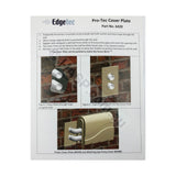 Spa Bath Pipe Cover Plate - Protec by Edgetec - Suits Edgetec Balboa Onga Davey