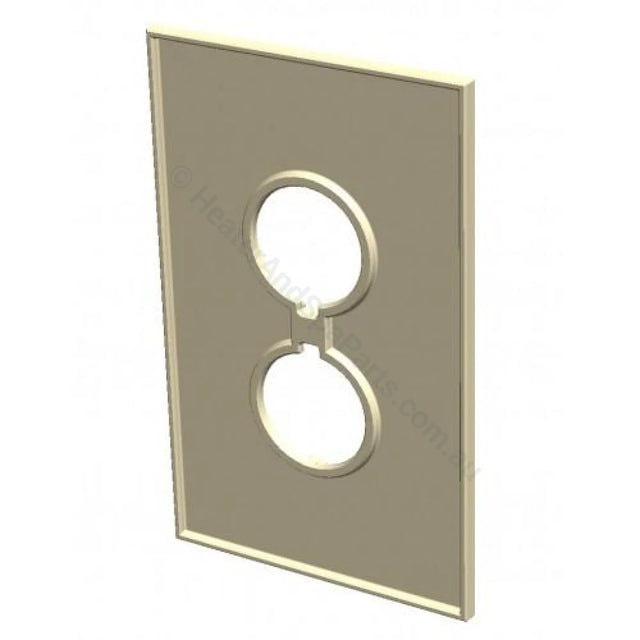 Spa Bath Pipe Cover Plate - Protec by Edgetec - Suits Edgetec Balboa Onga Davey - Heater and Spa Parts