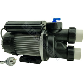 Edgetec Triflo 1.0Hp Decina Auto-Heat W/ Air Switch - Spa Bath Pump