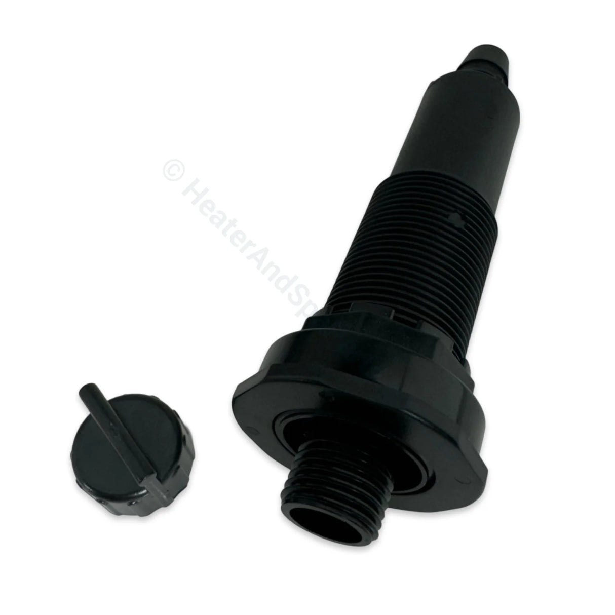 Spa Drain Valve - Edgetec / Magic External Black