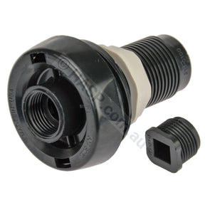 Waterway 1’ Spa Drain W/ Square Plug