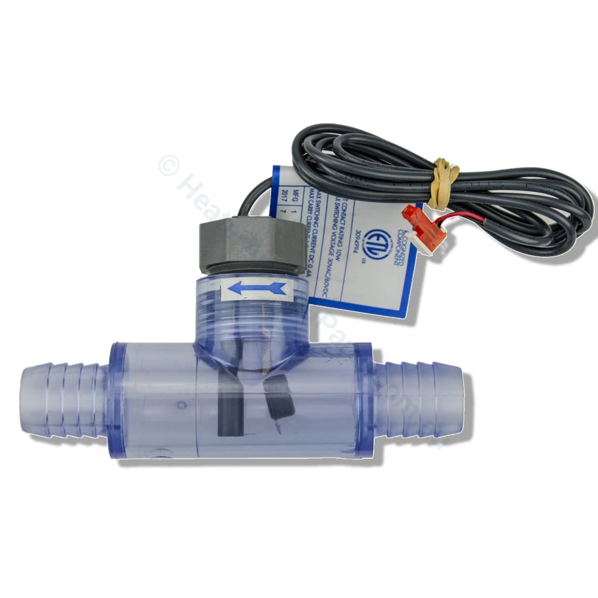Spa Flow Switch 19mm - Used on Sundance, LA Spas, Hot Spring, Artesian etc - Harwil - Heater and Spa Parts