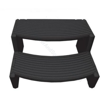 Spa & Hot Tub Steps - Universal Grey / Black Espresso