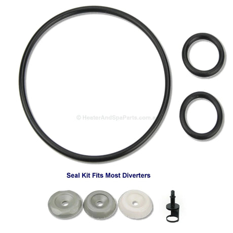Spa Jet Diverter / Control Valve O-ring Seal Repair Kit - Waterway Hydroair and others - Heater and Spa Parts