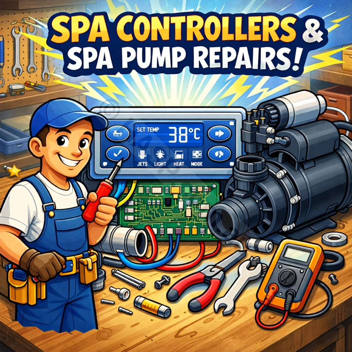 Spa Controller Repair Assessment - Minimum Charge