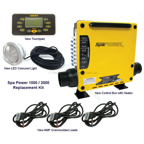 Spa Power 1000 Replacement Kit - Also 2000 Digital Control Systems