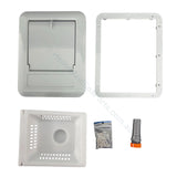 Spa-Quip Sq50 / Sq100 Skimmer Filter Face Assembly With Basket & Air Relief Skimmer