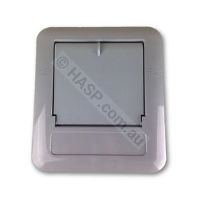 Spa-Quip SQ50 / SQ100 Skimmer Filter Face Assembly with Basket & Air Relief - skimmer
