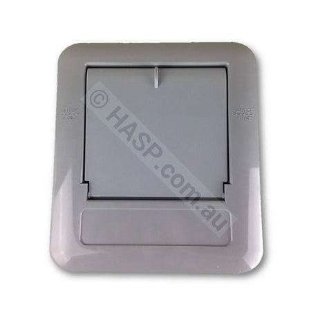 Spa-Quip SQ50 / SQ100 Skimmer Filter Face Assembly with Basket & Air Relief - skimmer