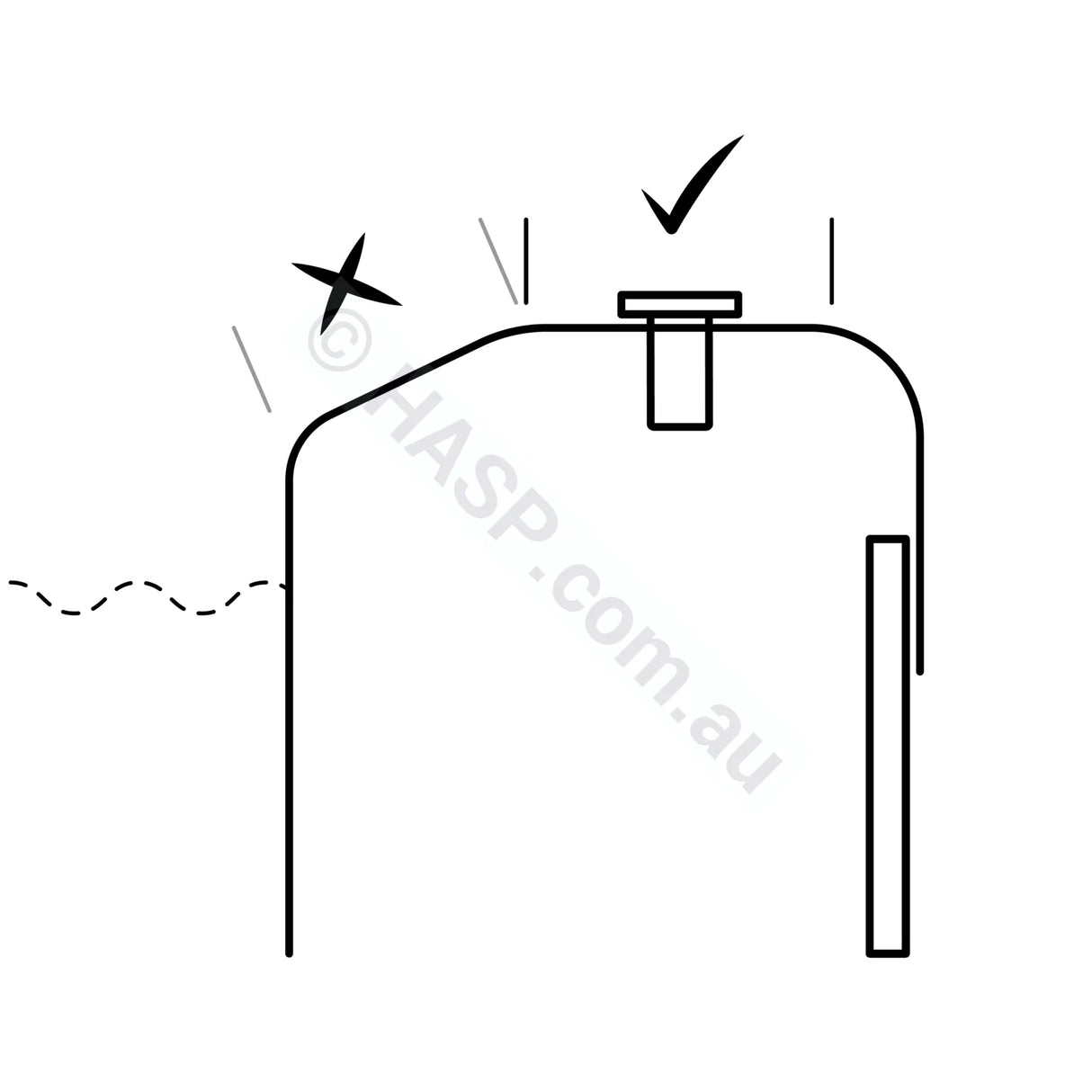 Spa Skimmer Vent Kit - As1926.3 Compliant